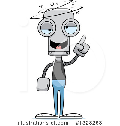 Royalty-Free (RF) Robot Clipart Illustration by Cory Thoman - Stock Sample #1328263