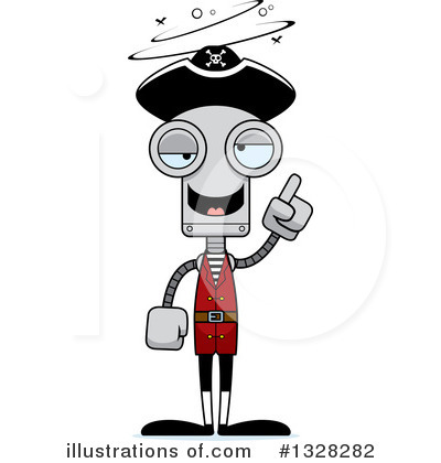 Royalty-Free (RF) Robot Clipart Illustration by Cory Thoman - Stock Sample #1328282