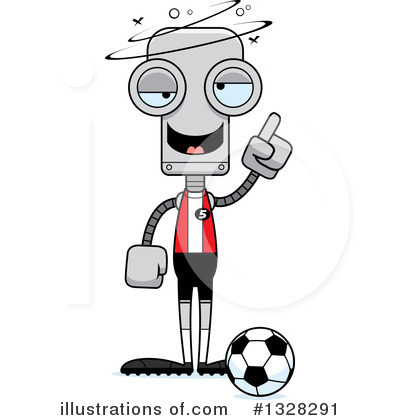 Royalty-Free (RF) Robot Clipart Illustration by Cory Thoman - Stock Sample #1328291