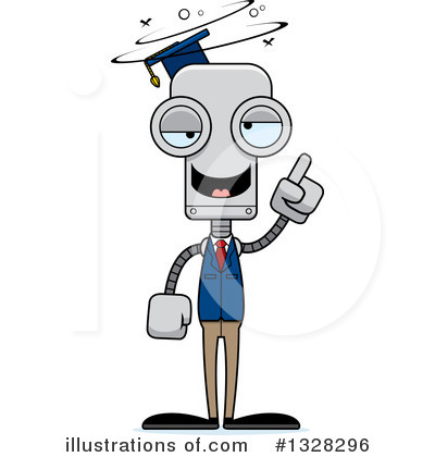 Royalty-Free (RF) Robot Clipart Illustration by Cory Thoman - Stock Sample #1328296