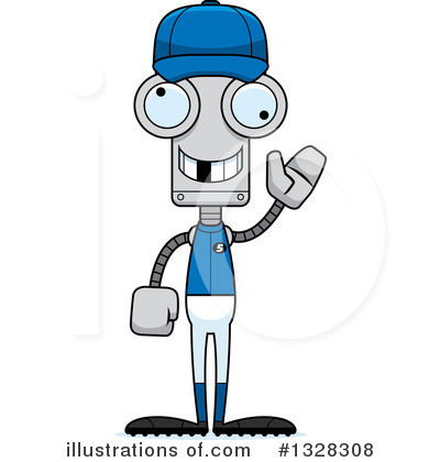Royalty-Free (RF) Robot Clipart Illustration by Cory Thoman - Stock Sample #1328308