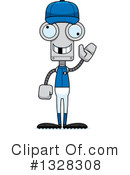 Robot Clipart #1328308 by Cory Thoman