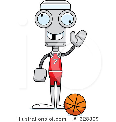 Royalty-Free (RF) Robot Clipart Illustration by Cory Thoman - Stock Sample #1328309