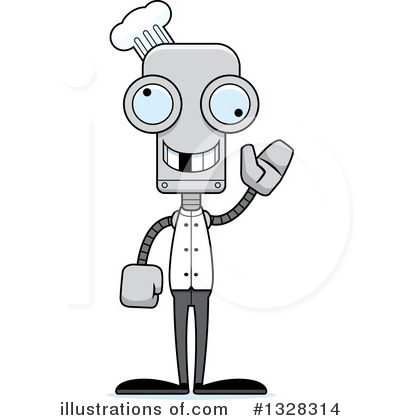 Royalty-Free (RF) Robot Clipart Illustration by Cory Thoman - Stock Sample #1328314