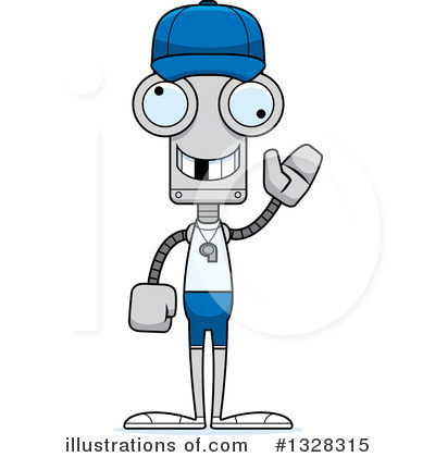 Royalty-Free (RF) Robot Clipart Illustration by Cory Thoman - Stock Sample #1328315