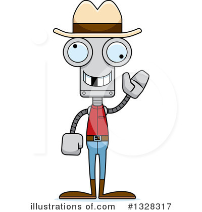 Royalty-Free (RF) Robot Clipart Illustration by Cory Thoman - Stock Sample #1328317