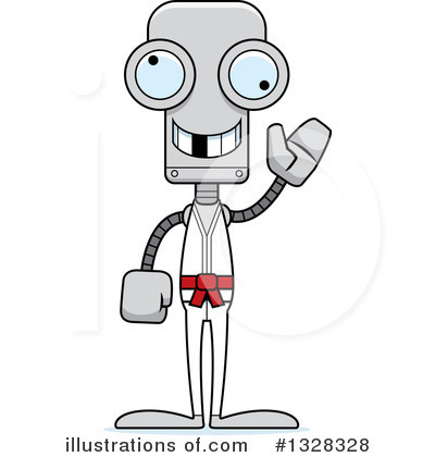 Royalty-Free (RF) Robot Clipart Illustration by Cory Thoman - Stock Sample #1328328