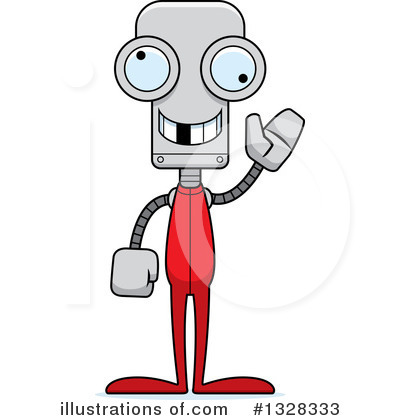 Royalty-Free (RF) Robot Clipart Illustration by Cory Thoman - Stock Sample #1328333