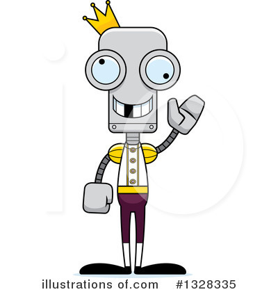 Royalty-Free (RF) Robot Clipart Illustration by Cory Thoman - Stock Sample #1328335