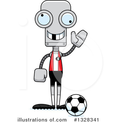 Royalty-Free (RF) Robot Clipart Illustration by Cory Thoman - Stock Sample #1328341