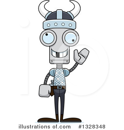 Royalty-Free (RF) Robot Clipart Illustration by Cory Thoman - Stock Sample #1328348
