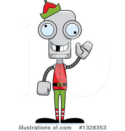 Royalty-Free (RF) Robot Clipart Illustration by Cory Thoman - Stock Sample #1328353