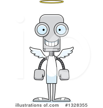 Royalty-Free (RF) Robot Clipart Illustration by Cory Thoman - Stock Sample #1328355