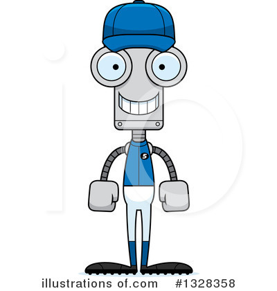 Royalty-Free (RF) Robot Clipart Illustration by Cory Thoman - Stock Sample #1328358