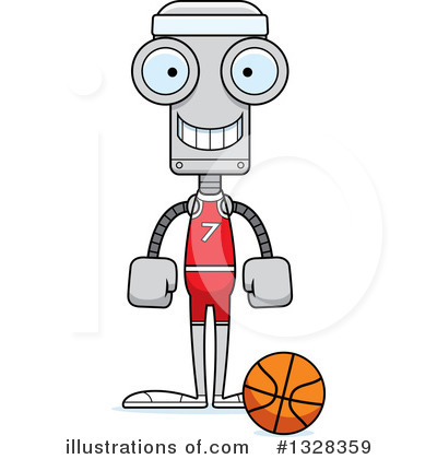 Royalty-Free (RF) Robot Clipart Illustration by Cory Thoman - Stock Sample #1328359