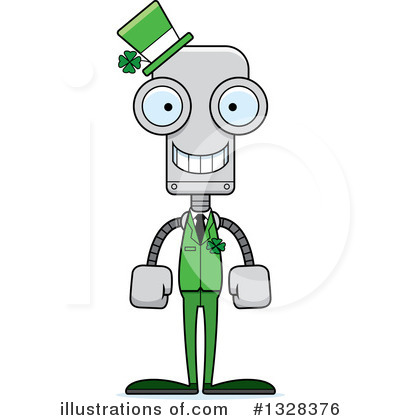 Royalty-Free (RF) Robot Clipart Illustration by Cory Thoman - Stock Sample #1328376