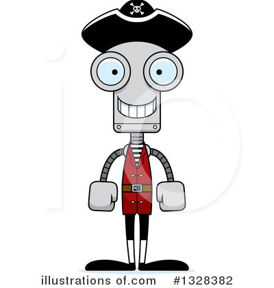 Royalty-Free (RF) Robot Clipart Illustration by Cory Thoman - Stock Sample #1328382