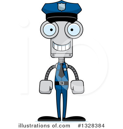 Royalty-Free (RF) Robot Clipart Illustration by Cory Thoman - Stock Sample #1328384