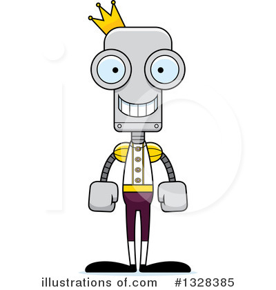 Royalty-Free (RF) Robot Clipart Illustration by Cory Thoman - Stock Sample #1328385