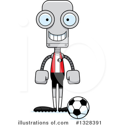 Royalty-Free (RF) Robot Clipart Illustration by Cory Thoman - Stock Sample #1328391