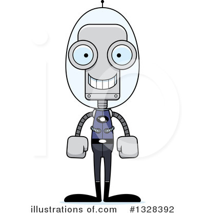 Royalty-Free (RF) Robot Clipart Illustration by Cory Thoman - Stock Sample #1328392