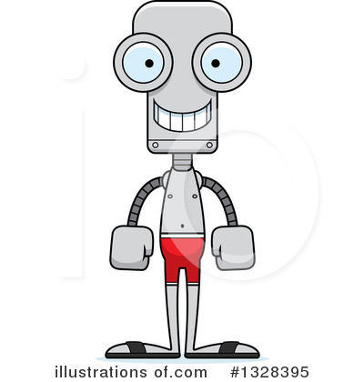 Royalty-Free (RF) Robot Clipart Illustration by Cory Thoman - Stock Sample #1328395
