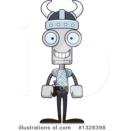 Royalty-Free (RF) Robot Clipart Illustration by Cory Thoman - Stock Sample #1328398