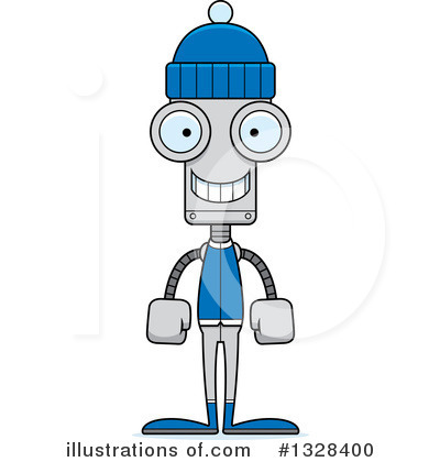 Royalty-Free (RF) Robot Clipart Illustration by Cory Thoman - Stock Sample #1328400
