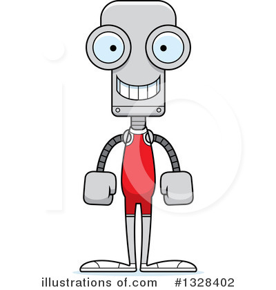 Royalty-Free (RF) Robot Clipart Illustration by Cory Thoman - Stock Sample #1328402