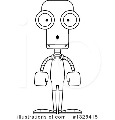 Royalty-Free (RF) Robot Clipart Illustration by Cory Thoman - Stock Sample #1328415