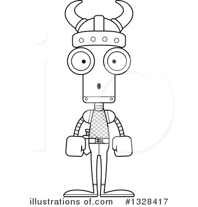 Royalty-Free (RF) Robot Clipart Illustration by Cory Thoman - Stock Sample #1328417