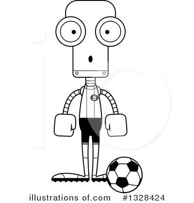 Royalty-Free (RF) Robot Clipart Illustration by Cory Thoman - Stock Sample #1328424