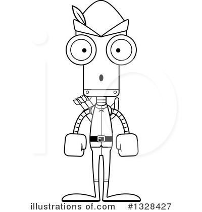 Royalty-Free (RF) Robot Clipart Illustration by Cory Thoman - Stock Sample #1328427