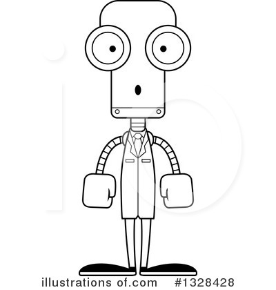 Royalty-Free (RF) Robot Clipart Illustration by Cory Thoman - Stock Sample #1328428