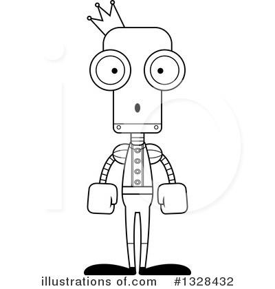 Royalty-Free (RF) Robot Clipart Illustration by Cory Thoman - Stock Sample #1328432