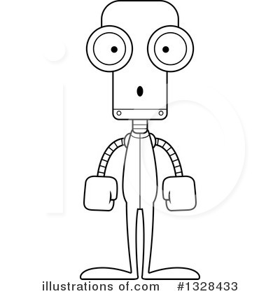 Royalty-Free (RF) Robot Clipart Illustration by Cory Thoman - Stock Sample #1328433