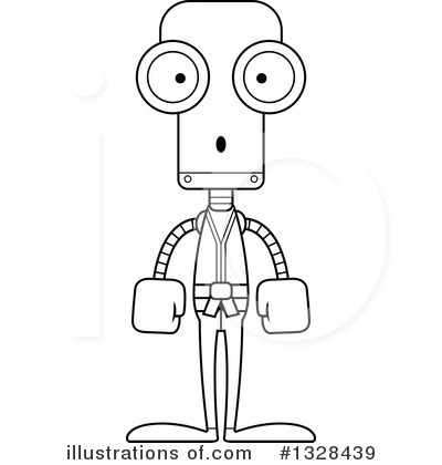 Royalty-Free (RF) Robot Clipart Illustration by Cory Thoman - Stock Sample #1328439