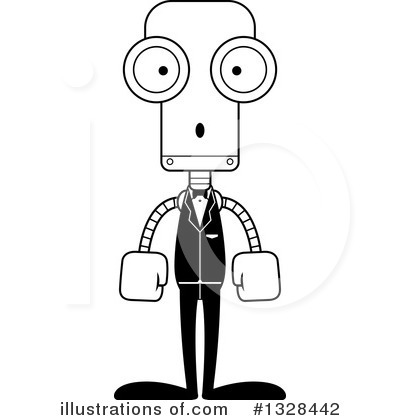 Royalty-Free (RF) Robot Clipart Illustration by Cory Thoman - Stock Sample #1328442