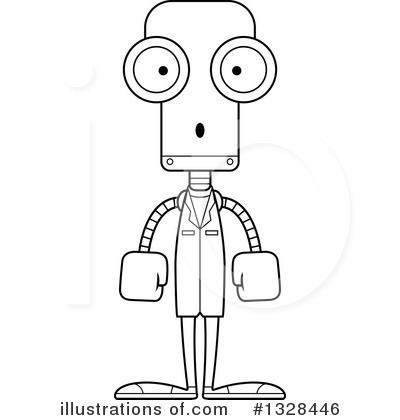 Royalty-Free (RF) Robot Clipart Illustration by Cory Thoman - Stock Sample #1328446
