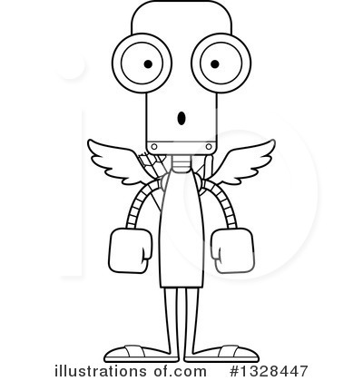 Royalty-Free (RF) Robot Clipart Illustration by Cory Thoman - Stock Sample #1328447