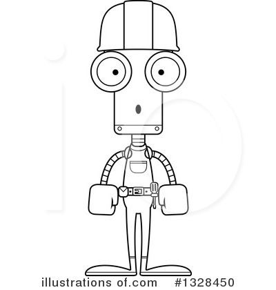 Royalty-Free (RF) Robot Clipart Illustration by Cory Thoman - Stock Sample #1328450