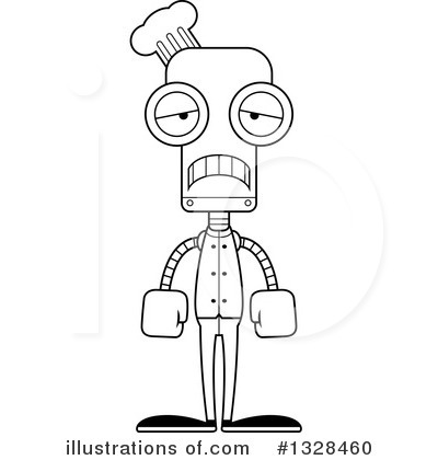 Royalty-Free (RF) Robot Clipart Illustration by Cory Thoman - Stock Sample #1328460