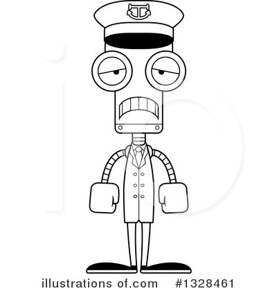 Royalty-Free (RF) Robot Clipart Illustration by Cory Thoman - Stock Sample #1328461