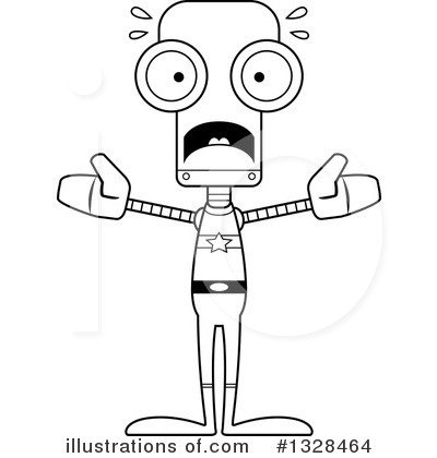 Royalty-Free (RF) Robot Clipart Illustration by Cory Thoman - Stock Sample #1328464