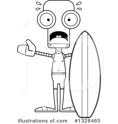 Royalty-Free (RF) Robot Clipart Illustration by Cory Thoman - Stock Sample #1328465
