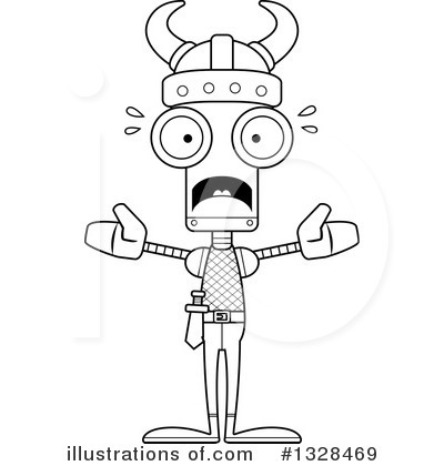 Royalty-Free (RF) Robot Clipart Illustration by Cory Thoman - Stock Sample #1328469