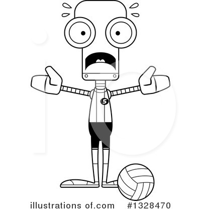 Royalty-Free (RF) Robot Clipart Illustration by Cory Thoman - Stock Sample #1328470