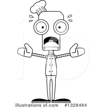 Royalty-Free (RF) Robot Clipart Illustration by Cory Thoman - Stock Sample #1328484