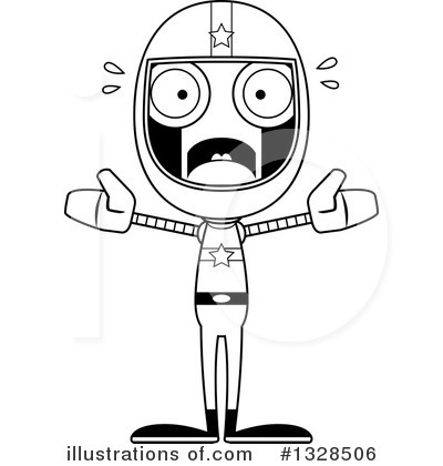 Royalty-Free (RF) Robot Clipart Illustration by Cory Thoman - Stock Sample #1328506