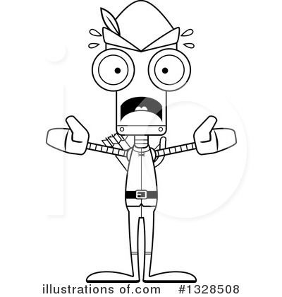 Royalty-Free (RF) Robot Clipart Illustration by Cory Thoman - Stock Sample #1328508